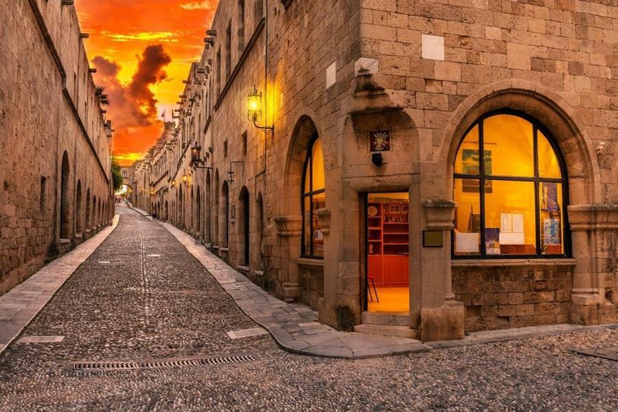 Villa Praxitelous 9 Old Town à Rhodes City Extérieur photo
